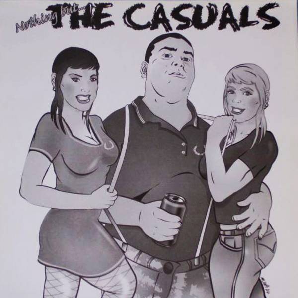 Casuals, the - Nothing but..., LP lim. je 90, verschiedene Farben, sw/w Cover