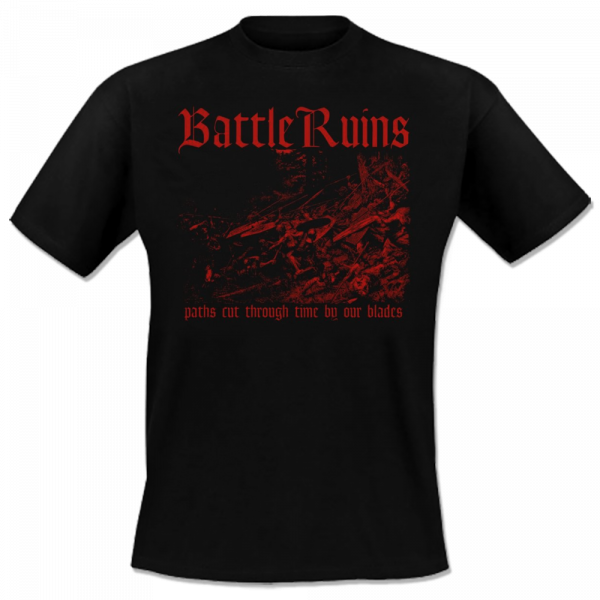 Battle Ruins - Paths, T-Shirt, schwarz