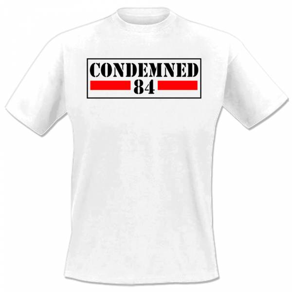 Condemned 84 - Logo, T-Shirt weiss