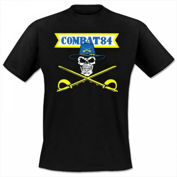 Combat 84 - Charge of the 7th cavalry, T-Shirt schwarz