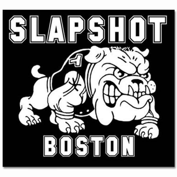 Slapshot - Bulldog, Aufkleber