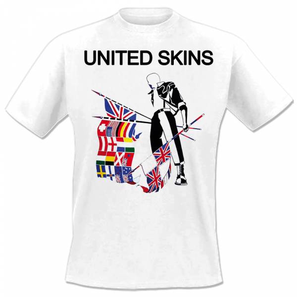 United Skins, T-Shirt weiss