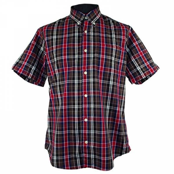 Warrior - Buster, Button Down Hemd Kurzarm, Slim-Fit