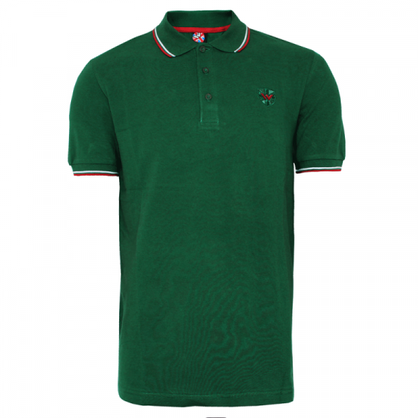 Warrior - Classic, Poloshirt Soul 45 Keep the Faith grün/weiß/rot