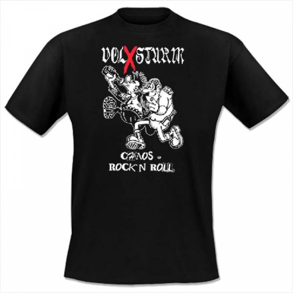 Volxsturm - Chaos Rock 'n' Roll, T-Shirt schwarz