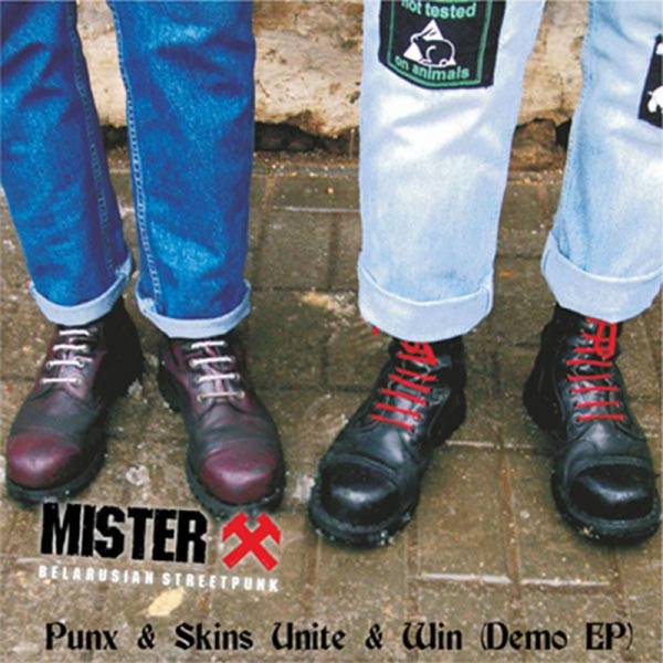 Mister X - Punx & Skins Unite & Win (Demo EP) LP schwarz