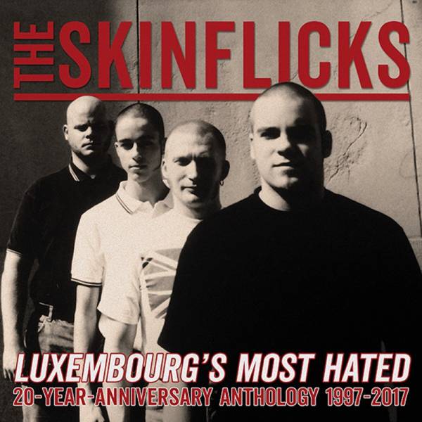 Skinflicks, The - Luxembourgs most hated, LP + CD lim. 500 weiss