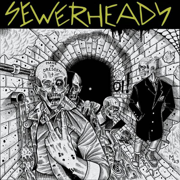 Sewerheads - s/t, LP schwarz