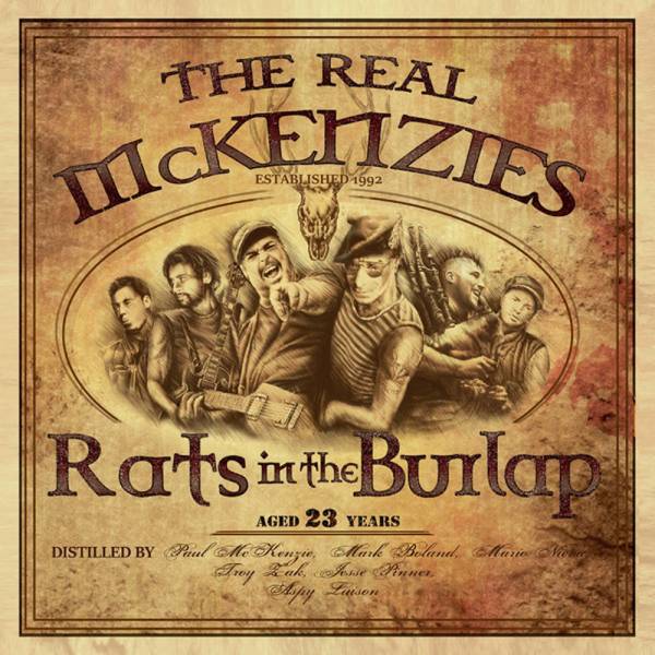 Real Mc Kenzies, The - Rats in the burlap, LP schwarz