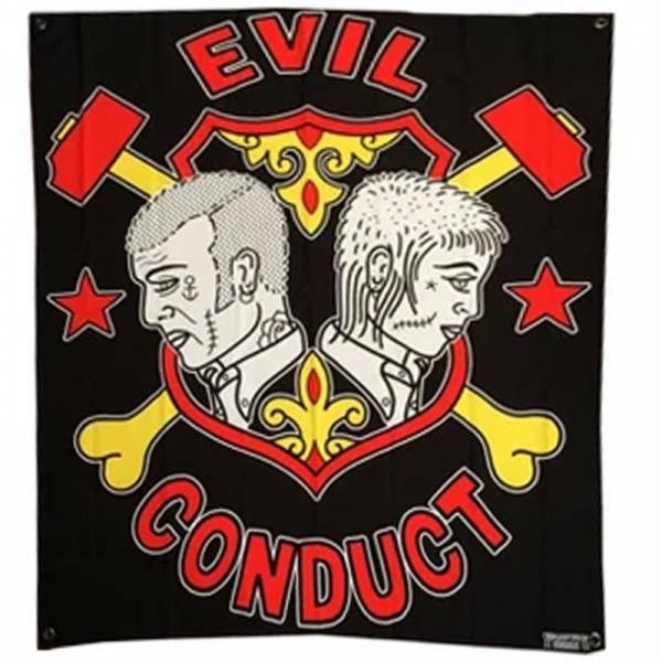 Evil Conduct - Skinhead/Skingirl, Fahne