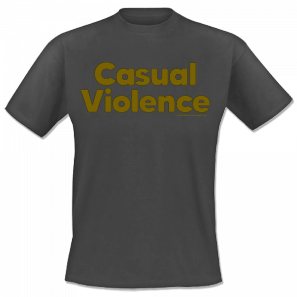 Conservative Military Image - Casual Violence, T-Shirt anthrazit