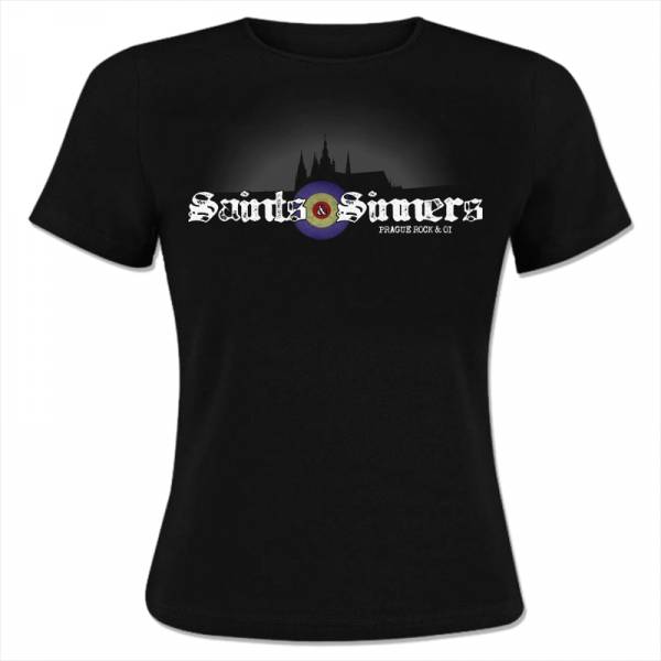 Saints & Sinners - Logo, Girly Shirt schwarz