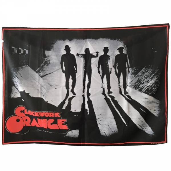 Clockwork Orange - Silhouetten, Fahne