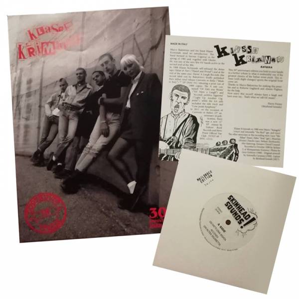 Klasse Kriminale - Construito in Italia, 7" lim. 71 black lim. handnummeriert