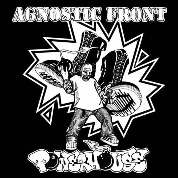 Agnostic Front / Powerhouse - Split, 7" lim. 400 blau/schwarz splatter