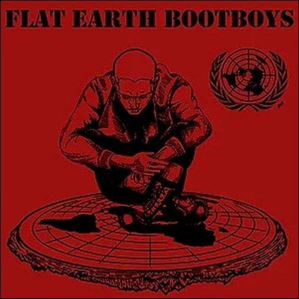 Flat Earth Bootboys - s/t, LP lim. 25 limitiertes Cover schwarz