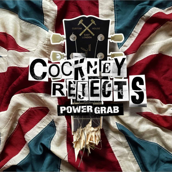 Cockney Rejects - Power Grab, ltd. Edition colored LP blau