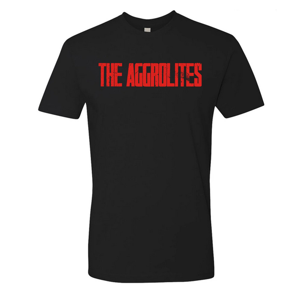Aggrolites, The Logo red, TShirt schwarz Bandshirts TShirts