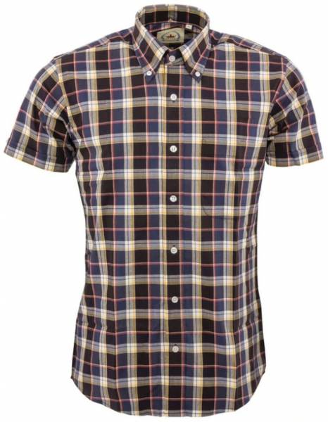 RELCO Clothing - Button Down Kurzärmel-Shirt CK53, verschiedene Größen