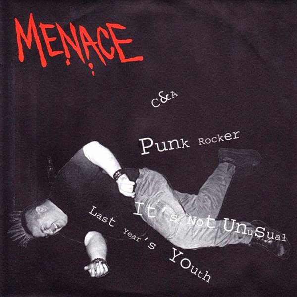 Menace - Punk Rocker, 7" schwarz, 1999