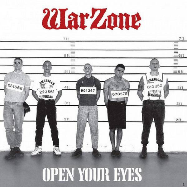 Warzone - Open your eyes, LP lim. 800 gelb