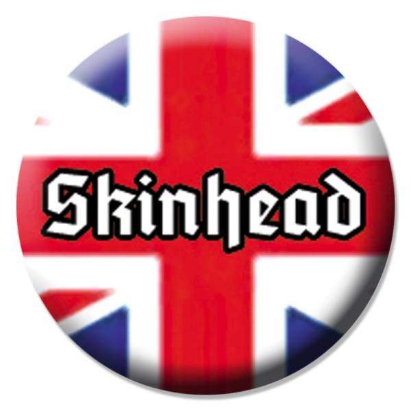 Skinhead - Union Jack, Button B115