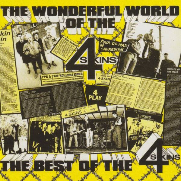 4 Skins, The - The Wonderful world of the 4 Skins, LP Repress 2022 piss yellow