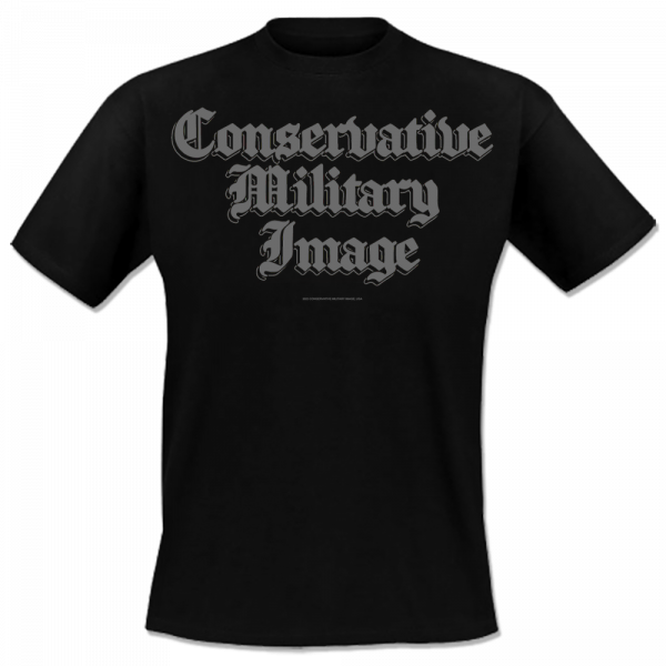 Conservative Military Image - Boots Tour '23, T-Shirt schwarz CMI23T