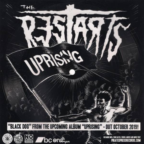 Restarts - Black Dog, 7'' Flexi