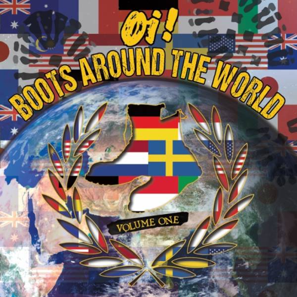 V/A Oi! - Boots around the world Vol. 1, LP + CD lim. 500, verschiedene Farben