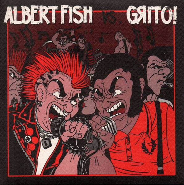 Albert Fish / Grito! - s/t, 7'' lim. 200 schwarz