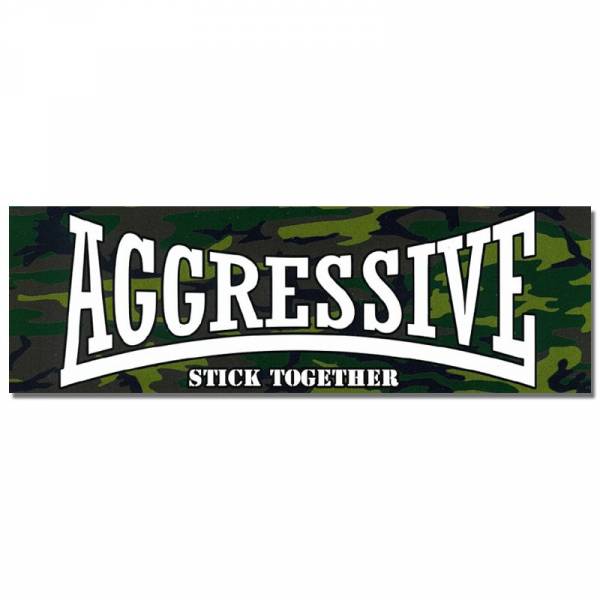 Aggressive - Stick Together, Aufkleber