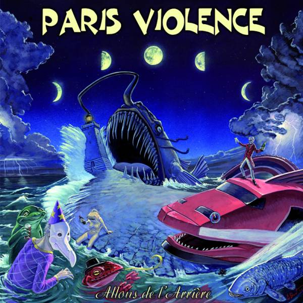 Paris Violence - Allons de l'arrière, CD lim. 500