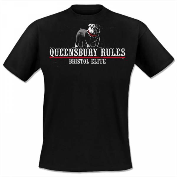 Queensbury Rules - Bulldog, T-Shirt OTS exklusiv lim. 50