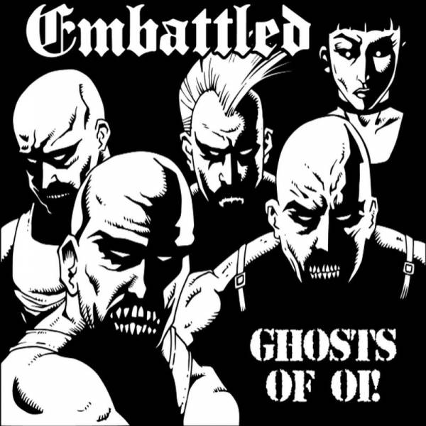 Embattled - Ghosts Of Oi!, 7" lim. 99 braun marmoriert 2te Pressung