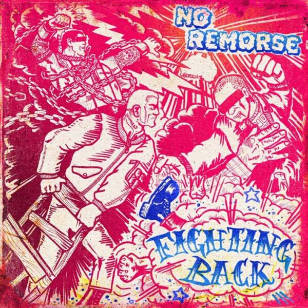 No Remorse - Fighting back!, LP lim. 305 schwarz 2te Pressung