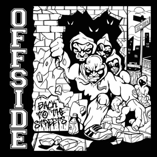 Offside - Back On The Streets, LP schwarz