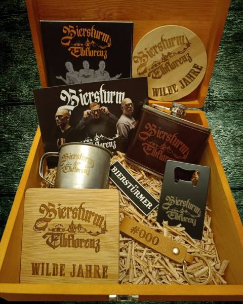 Biersturm - Wilde Jahre, CD Holzbox lim. 100