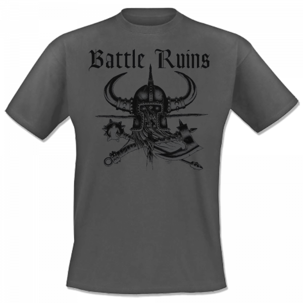 Battle Ruins - Regain and conquer, T-Shirt, grau