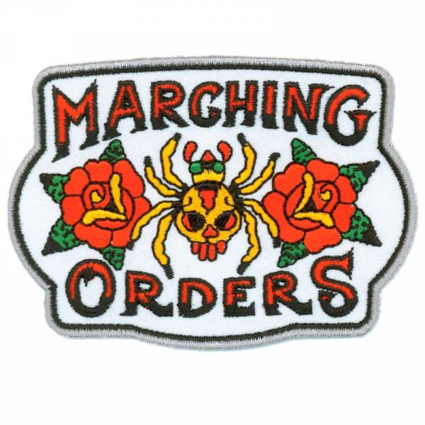 Marching Orders - Spider, Aufnäher