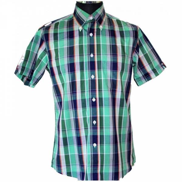 Warrior - Kevin, Button Down Hemd Kurzarm, Slim-Fit