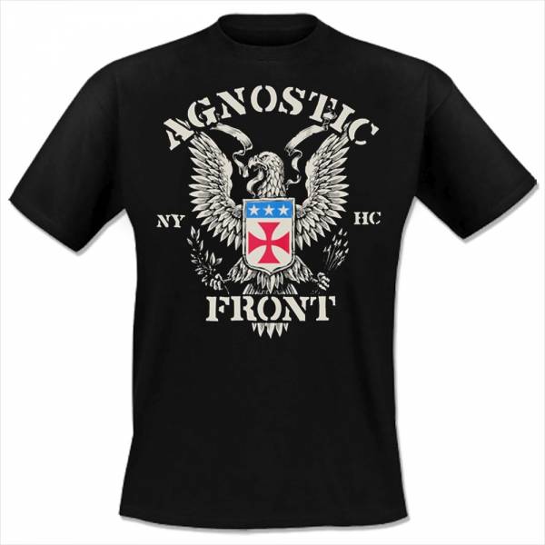 Agnostic Front - Eagle Crest, T-Shirt schwarz