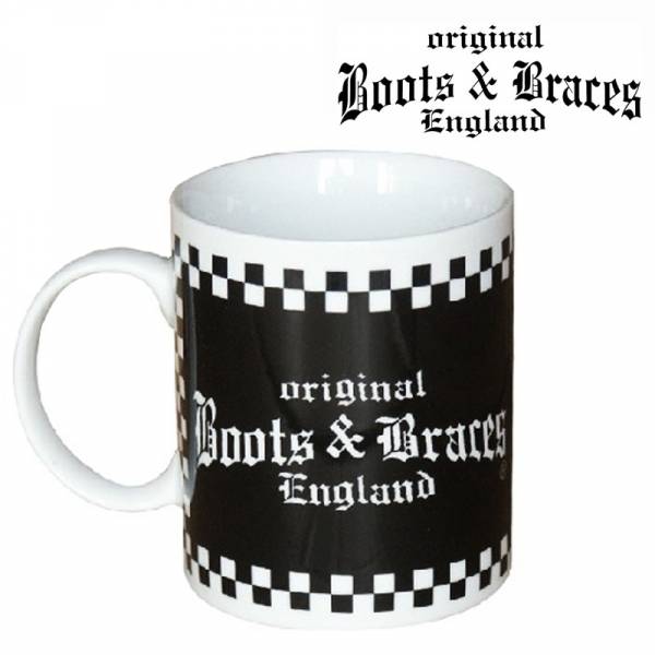 Boots & Braces - Logo, Tasse