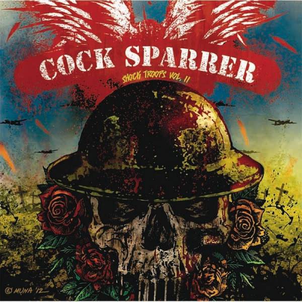 Cock Sparrer - Shock Troops Vol. II, 2 x 7'' Gatefold schwarz