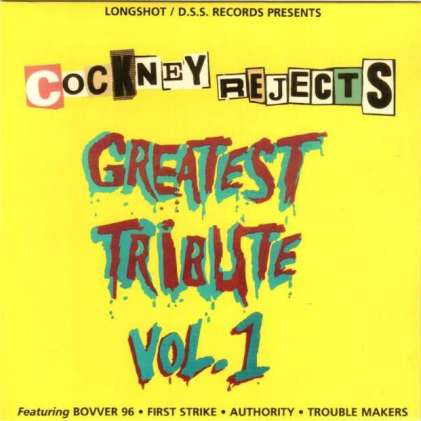 V/A Cockney Rejects - Greatest Tribute Vol. 1, 7'' lim. 1000 schwarz