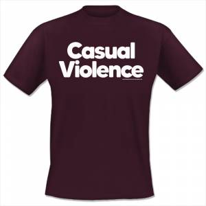 Conservative Military Image - Casual Violence, T-shirt bordeaux Conservative Military Image - Casual Violence, T-shirt bordeaux