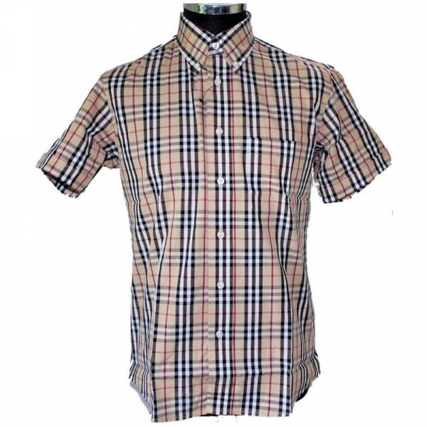 Warrior - Motown, Button Down Hemd Kurzarm, Slim-Fit