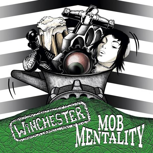 Winchester / Mob Mentality - Split, 7'' lim. 300 grün