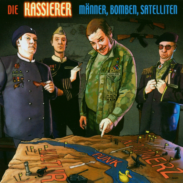 Kassierer, Die – Männer, Bomben, Satelliten, CD