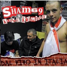 Sham 69 / Klasse Kriminale – Dal Vivo In Italia, LP lim. 500 black